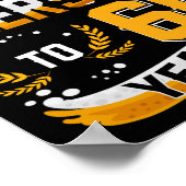 60th Birthday Party Cheers And Beers To 60 Years Poster (Hoek)