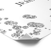 60th Birthday Party Welcome Sign Poster (Hoek)