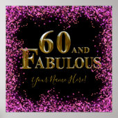 60th Birthday Poster (Voorkant)