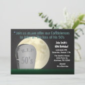 60th Birthday RIP 50s Uitnodiging (Staand voorkant)