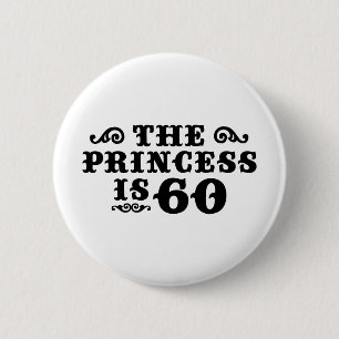 60th Birthday Ronde Button 5,7 Cm