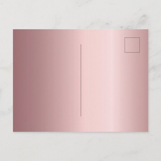 60th Birthday roze stoffige roos glitter luxe Uitnodiging Briefkaart (Achterkant)