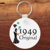 60th Birthday Sleutelhanger (Voorkant)