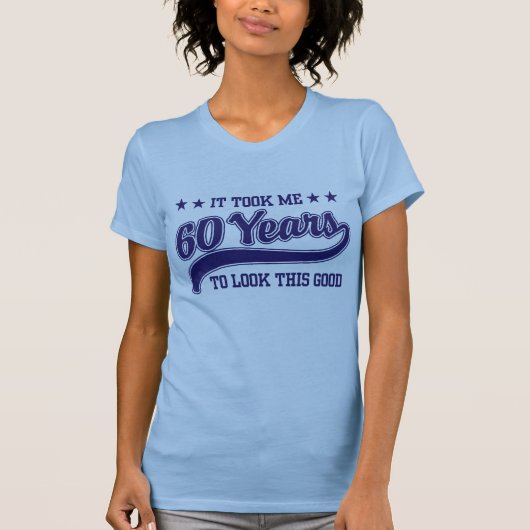 60th Birthday T-shirt (Voorkant)