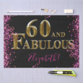 60th Birthday Tissuepapier (Craft)