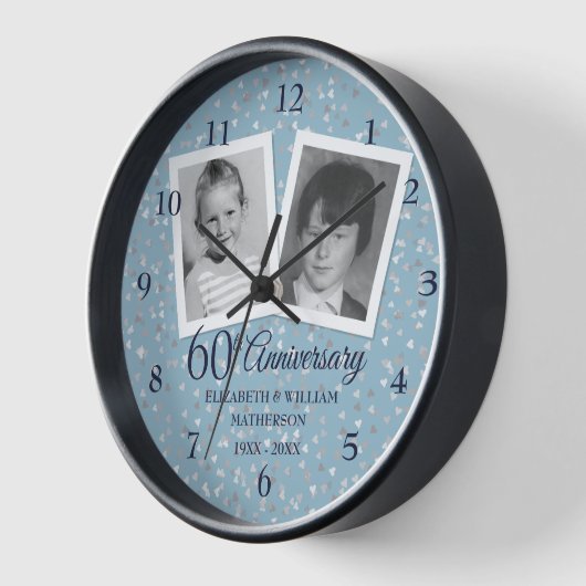 60th Diamond Bruiloft Jubileum 2 Foto (Hoek)