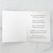 60th Diamond Wedding Jubileum 8,5 x 11 Foto Kaart (Binnen)