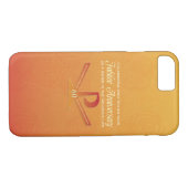 60th Jubilee Jubileum Nun Pax Cross, Oranje Case-Mate iPhone Case (Achterkant (Horizontaal))