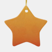 60th Jubilee Jubileum Nun Pax Cross, Oranje Keramisch Ornament (Achterkant)