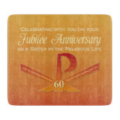 60th Jubilee Jubileum Nun Pax Cross, Oranje Snijplank (Voorkant)