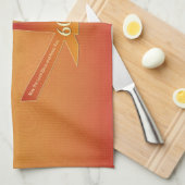 60th Jubilee Jubileum Nun Pax Cross, Oranje Theedoek (Quarter Fold)