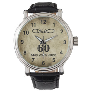 60TH Retro Uitziende Horloge