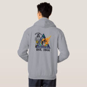 60th Reunion Hoody Grey (Achterkant volledig)