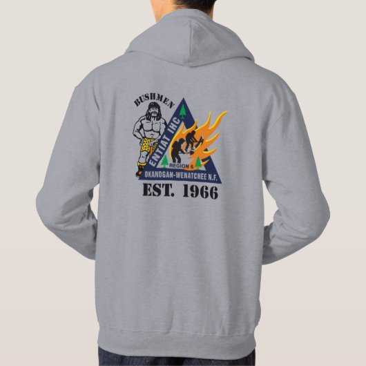 60th Reunion Hoody Grey (Achterkant)