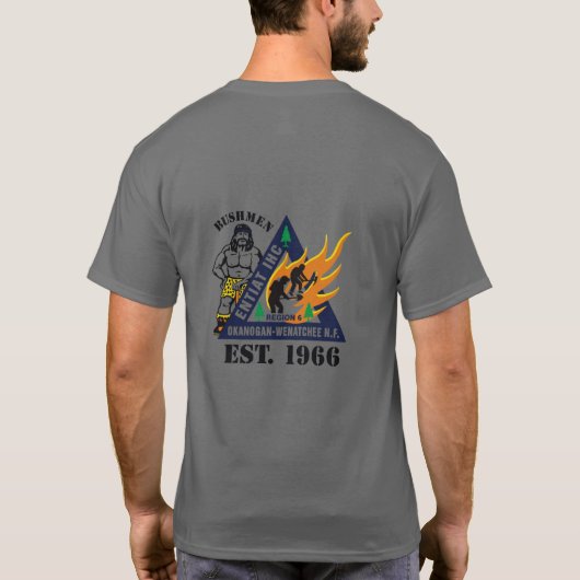 60th Reunion Tee grey T-shirt (Achterkant)