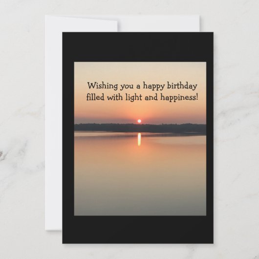 60th Shine Bright Birthday Sunrise Black Gold (Achterkant)