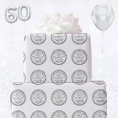 60th Verjaardag Wrapping Paper Roll, of ELKE geleg Cadeaupapier