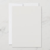 60th wedding anniversary pearl gray greenery kaart (Achterkant)