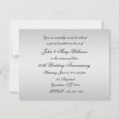 60th Wedding Jubileum Foto Uitnodiging Kaart (Achterkant)