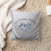 60th Wedding Jubileum Gifts Traditional, Pillow Kussen (Deken)