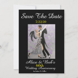 60th Wedding Jubileum/sla de datum op Save The Date
