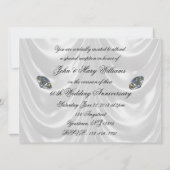 60th Wedding Jubileum Uitnodiging Kaart (Achterkant)