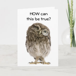 **60th** WHOOOOO DENKT DAT IK ZO OUD KAN ZIJN? Kaart