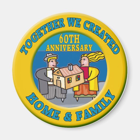 60thweddinganniversaryb6 magneet (Voorkant)