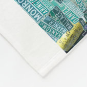 60x40 Fleece Blanket - Streets of NT (Hoek)