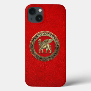 [610] Assyrische vleugelvleugel Lion - Gold Lamass Case-Mate iPhone Case