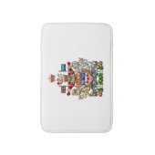 [610] Kat van wapens van Canada [3D] Badmat (Voorkant Verticaal)