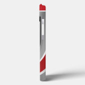 [610] Sacred Silver Scorpion op zwart Case-Mate iPhone Case (Achterkant / Links)