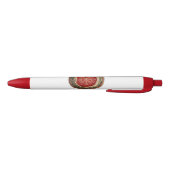 [610] Vegvisir - Viking Gold Magic Runass Zwarte Inkt Pen (Bodem)