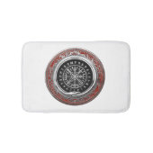[610] Vegvisir - Viking Silver Magic Runass Badmat (Voorkant)