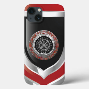 [610] Vegvisir - Viking Silver Magic Runass Case-Mate iPhone Case