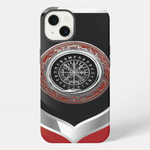 [610] Vegvisir - Viking Zilver Magische Runic Komp iPhone 13 Hoesje