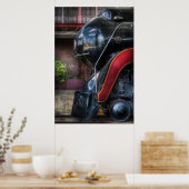 611 - NW - J Klasse - Steam 4-6-4 Poster (Keuken)