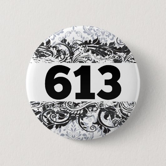 613 RONDE BUTTON 5,7 CM (Voorkant)