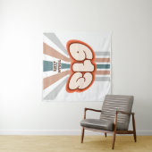 613 Torah voor Leven - Joodse Funky Retro Kunst Wandkleed (In Situ (horizontaal))