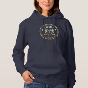 615 Hockey Club Nashville TN - Hockey Hoodie
