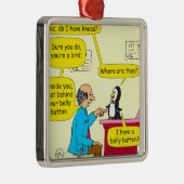 617 heb ik knieën cartoon? metalen ornament (Rechts)
