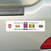 618e Engineer Co-Urgent Fury Bumpersticker (Op auto)