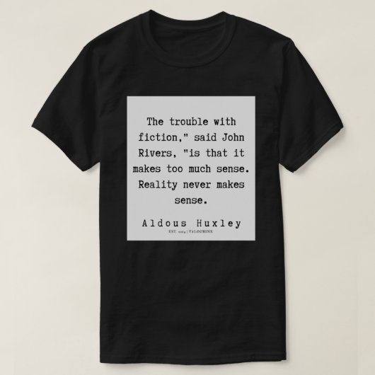 61 Aldous Huxley Quotes 190714 T-shirt (Design voorkant)