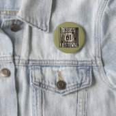 61 Blues Festival Ronde Button 5,7 Cm (In situ)