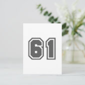 61 BRIEFKAART (Staand voorkant)