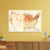61 Dichtheid in het buitenland Canvas Afdruk (Insitu (Woonkamer))