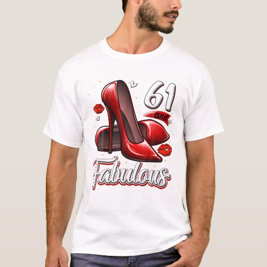 61 Fabulous High Heels Stepping T-shirt (Voorkant)
