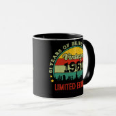 61 jaar Geweldige  1961 Limited Mok (Voorkant rechts)