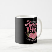 61 jaar oud roze  cadeau 1961 dag 61th Birth Koffiemok