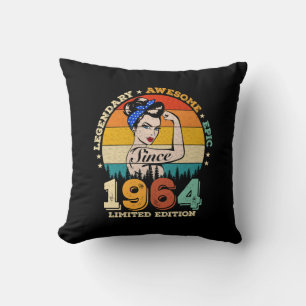 61 jaar oude Bday 1964 61ste Verjaardag Vrouwen Kussen